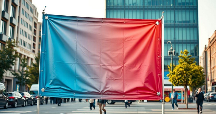 Banner lona com ilhós é a escolha ideal para publicidade durável e impactante Banner lona com ilhós é a escolha ideal para publicidade durável e impactante