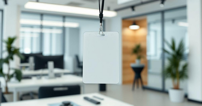Crachá em Branco: Como Utilizar e Personalizar para Sua Empresa Crachá em Branco: Como Utilizar e Personalizar para Sua Empresa