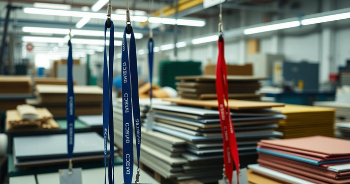 Fábrica de cordão para crachá oferece soluções práticas e personalizadas