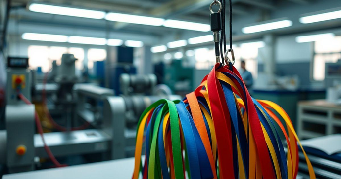 Fábrica de cordão para crachá: como escolher o melhor fornecedor