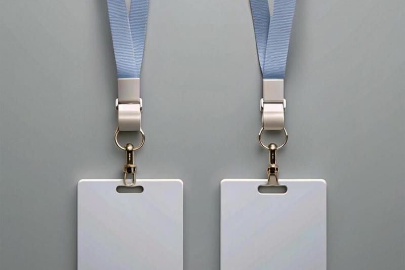 Cordão para Crachá Digital Otimizado para Uso Diário