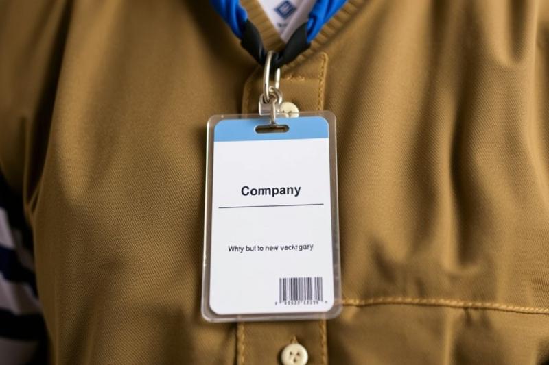Crachá empresarial é essencial para segurança e identificação no ambiente de trabalho