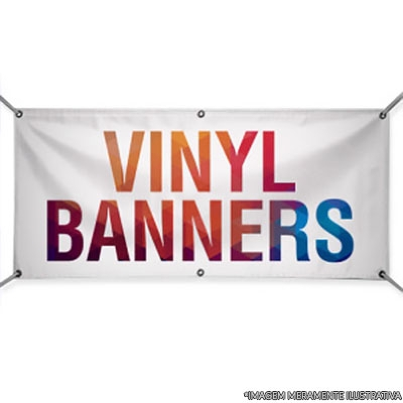 Banner Lona de Vinil Jandira - Banner Lona Impressão Digital