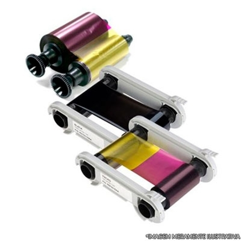 Ribbon Impressoras Térmicas Limão - Ribbon para Impressora de Etiquetas