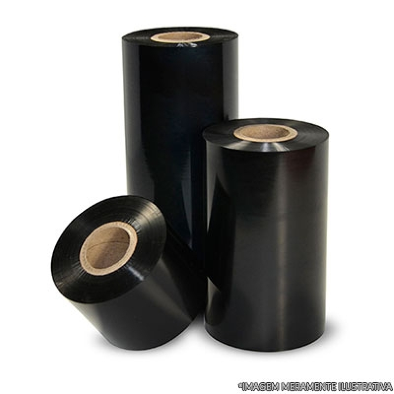 Ribbon para Impressora de Crachá Preço Parque Vila Prudente - Ribbon Metalizado para Impressão Térmica Minas Gerais