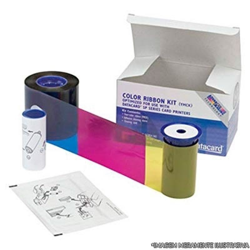Venda de Ribbon Colorido Zebra Ubatuba - Ribbon para Impressora Zebra Gc420t